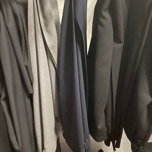 3 Brand new Paul Frederick size 44 mens wool suit pants